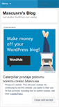 Mobile Screenshot of mascusrs.wordpress.com