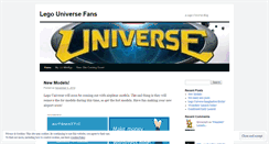 Desktop Screenshot of legouniversefans.wordpress.com