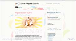 Desktop Screenshot of mariaaninha.wordpress.com