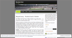 Desktop Screenshot of mediatrotter.wordpress.com