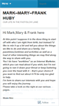 Mobile Screenshot of markhuby.wordpress.com
