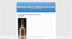 Desktop Screenshot of glassartbottlescruets.wordpress.com