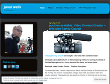 Tablet Screenshot of jaredwells.wordpress.com