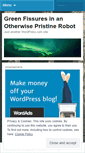 Mobile Screenshot of greenfissures.wordpress.com