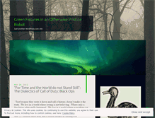 Tablet Screenshot of greenfissures.wordpress.com