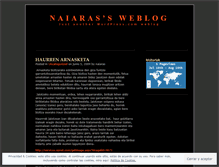 Tablet Screenshot of naiaras.wordpress.com