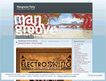 Tablet Screenshot of mangrooveparty.wordpress.com