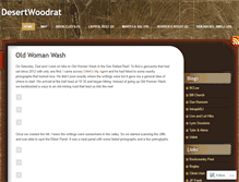 Tablet Screenshot of desertwoodrat.wordpress.com