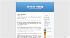 Desktop Screenshot of budein.wordpress.com
