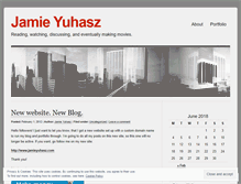 Tablet Screenshot of jamieyuhasz.wordpress.com