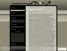 Tablet Screenshot of hungaryformore.wordpress.com