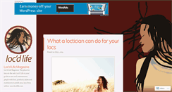 Desktop Screenshot of locdlife.wordpress.com