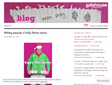 Tablet Screenshot of gatehousecommercials.wordpress.com