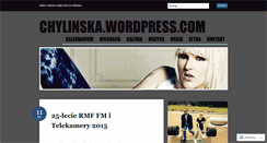 Desktop Screenshot of chylinska.wordpress.com