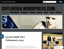 Tablet Screenshot of chylinska.wordpress.com