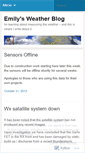 Mobile Screenshot of myweatherblog.wordpress.com