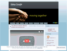 Tablet Screenshot of melissachungfat.wordpress.com