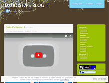 Tablet Screenshot of dzudista.wordpress.com