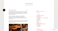Desktop Screenshot of chitareconcert.wordpress.com