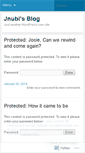 Mobile Screenshot of jnubi.wordpress.com