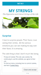 Mobile Screenshot of mystrings.wordpress.com