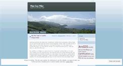 Desktop Screenshot of mapguymike.wordpress.com