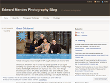 Tablet Screenshot of edwardmendes.wordpress.com