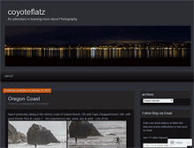 Tablet Screenshot of coyoteflatz.wordpress.com
