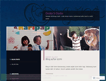 Tablet Screenshot of mydodoi.wordpress.com
