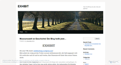 Desktop Screenshot of museumswelt.wordpress.com