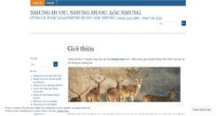 Desktop Screenshot of nhunghuu.wordpress.com