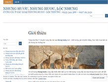 Tablet Screenshot of nhunghuu.wordpress.com