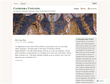 Tablet Screenshot of cathedraunitatis.wordpress.com