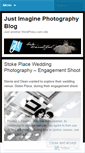 Mobile Screenshot of justimaginephotography.wordpress.com