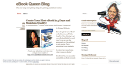 Desktop Screenshot of ebookqueenblog.wordpress.com