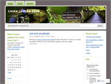 Tablet Screenshot of cavanphotoclub.wordpress.com
