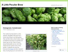 Tablet Screenshot of littlepeculier.wordpress.com