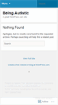 Mobile Screenshot of growingupautistic.wordpress.com