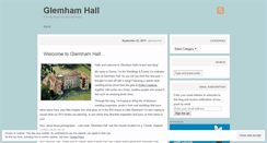 Desktop Screenshot of glemhamhall.wordpress.com