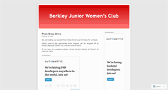 Desktop Screenshot of berkleyjuniors.wordpress.com