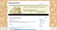 Desktop Screenshot of disappearedflynn.wordpress.com
