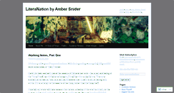 Desktop Screenshot of amberlit.wordpress.com