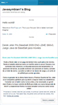 Mobile Screenshot of javasymbian1.wordpress.com