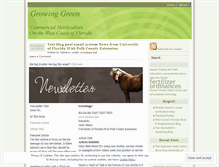 Tablet Screenshot of greenteamsc.wordpress.com