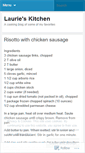 Mobile Screenshot of laurieskitchen.wordpress.com
