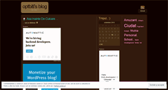 Desktop Screenshot of optbiti.wordpress.com