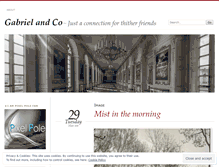 Tablet Screenshot of gabimili.wordpress.com