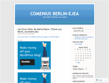 Tablet Screenshot of comeniusberlinejea.wordpress.com