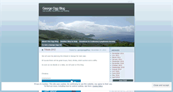 Desktop Screenshot of georgeoggblog.wordpress.com