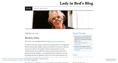 Desktop Screenshot of ladyinbed.wordpress.com